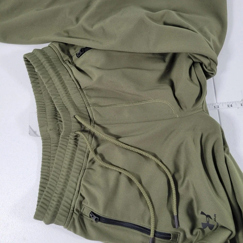 Under‎ Armour Men's Joggers Size S Khaki Green